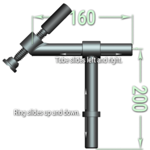 45° Handle Clamp | K16