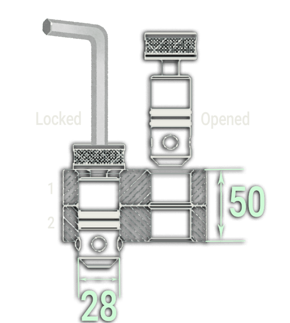 Welding Tables Australia 28 PIN 011 40