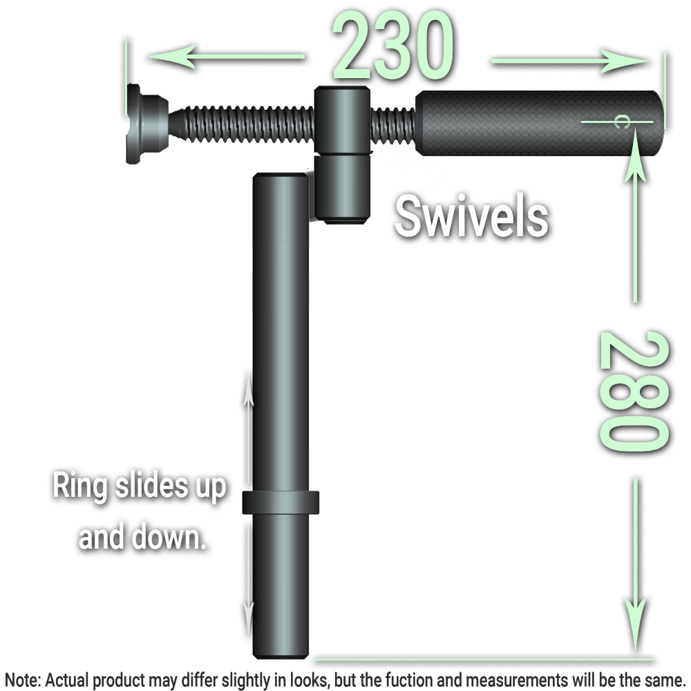 Welding Tables Australia Vertical Handle Swivel Clamp | K28