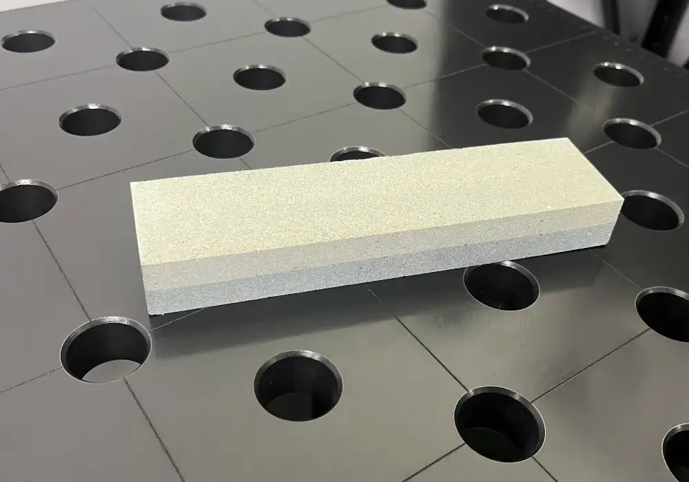 OIl stone for smoothing high spots