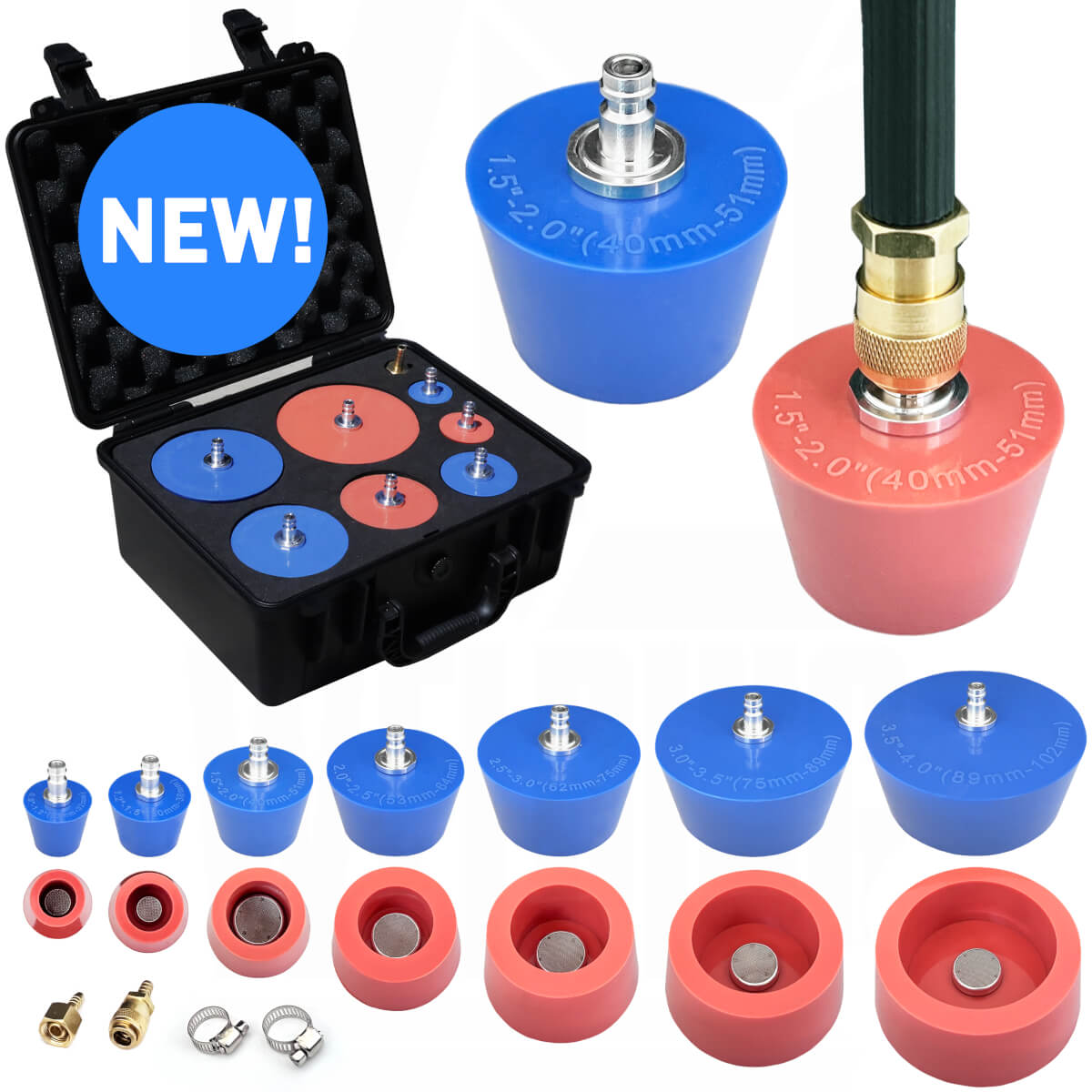 tig silicone purge plug kit