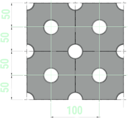 K28 DIAGONAL GRID 10
